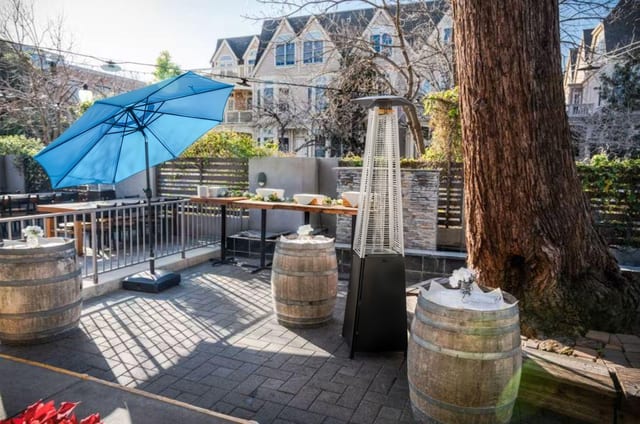 Tree & Fountain Area