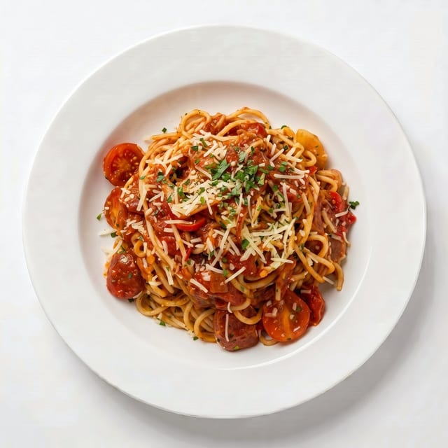 Spaghetti Arrabbiata.