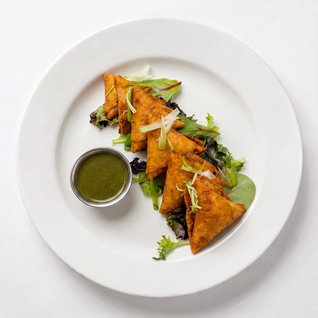 Samosas.