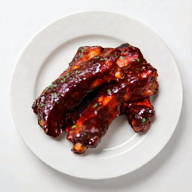 BBQ Pork Ribs.