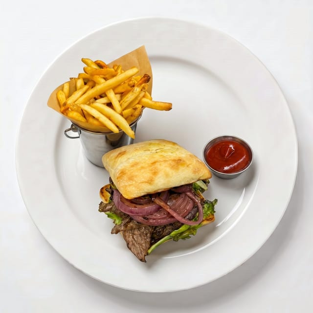 Tri-Tip Sandwich.