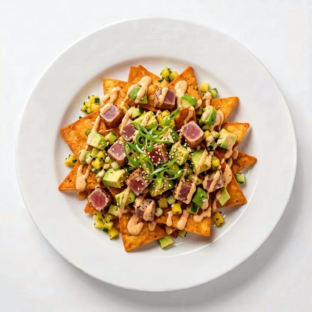 Ahi Tuna Nachos.