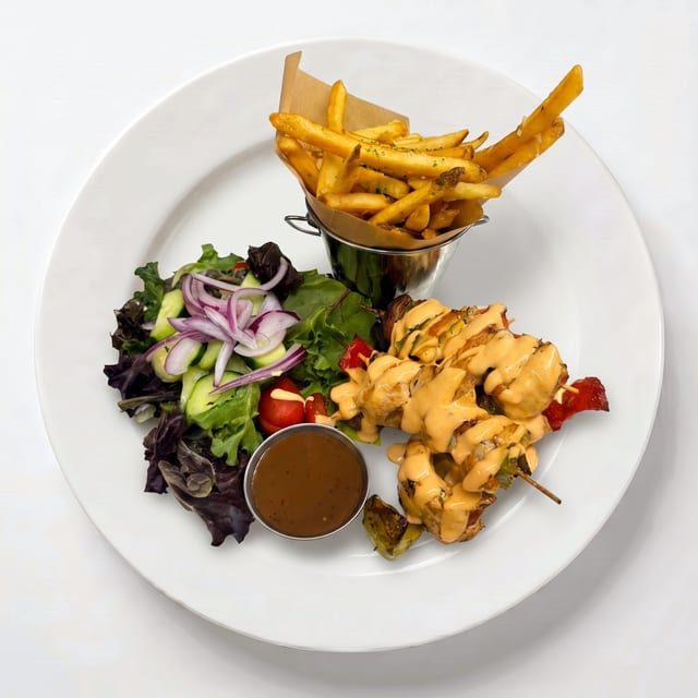 Grilled Chicken Skewers.