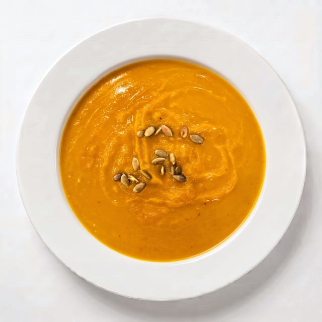 Creamy Pumpkin Soup.