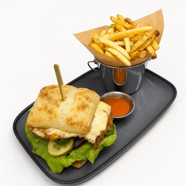 Crispy Chicken Sandwich.